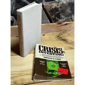 Vintage Crisis Investing Book. Douglas R. Casey. Hard cover w/ dust jacket.